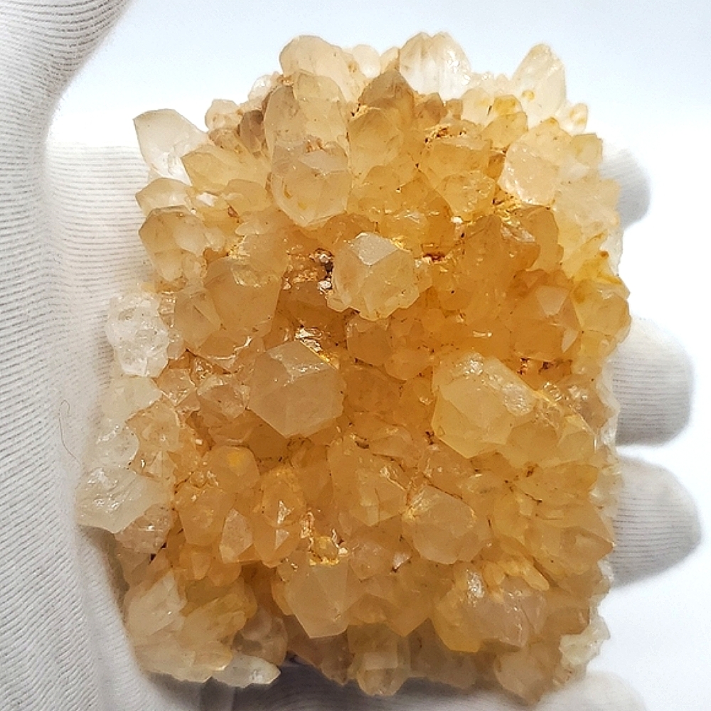 Citrine Crystal Pineapple Cluster Specimens #215g